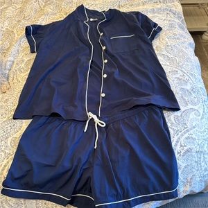 Navy blue pj set